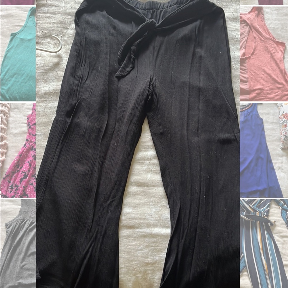 Women’s wide leg trousers